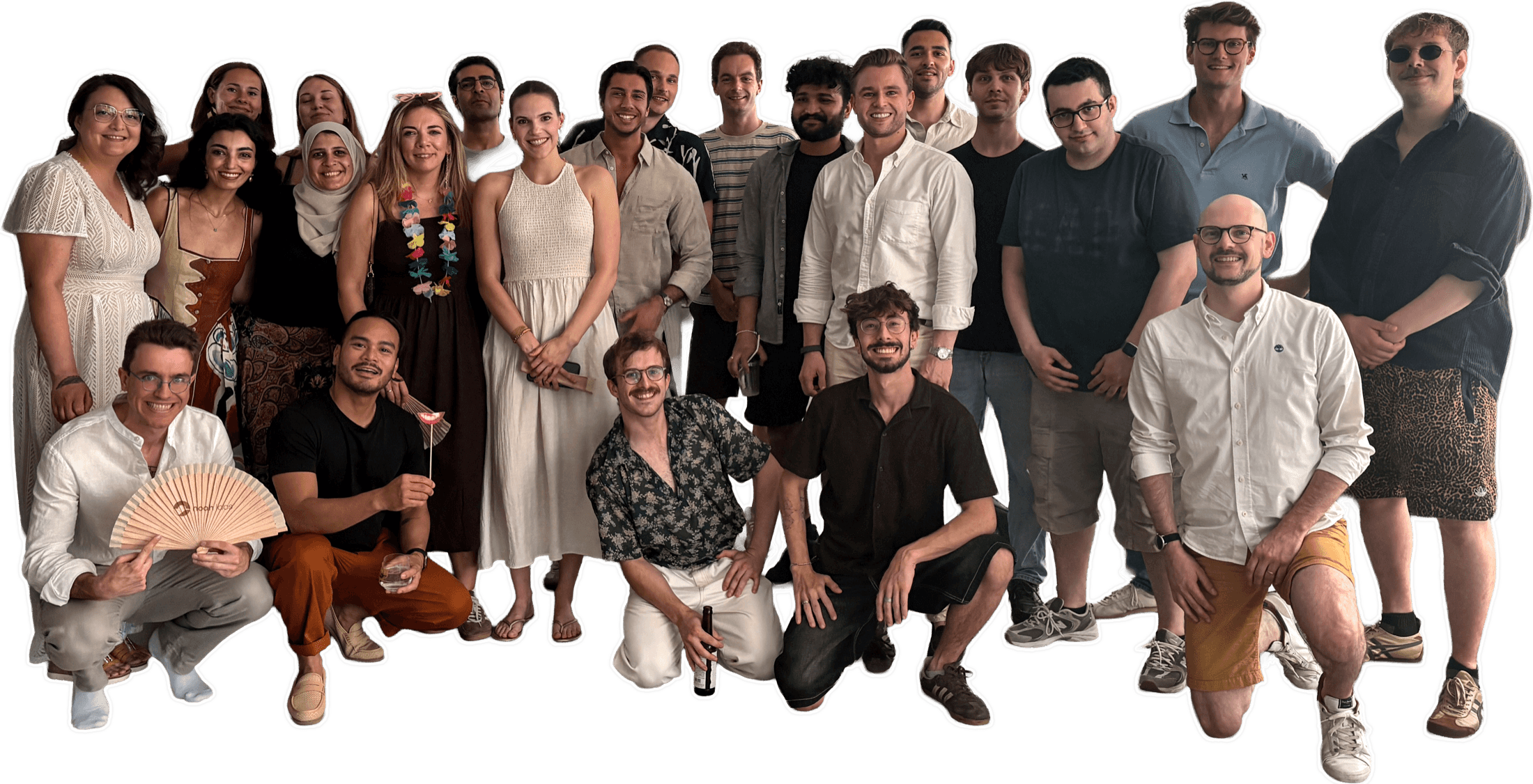 Gruppenfoto des Noah Labs Teams